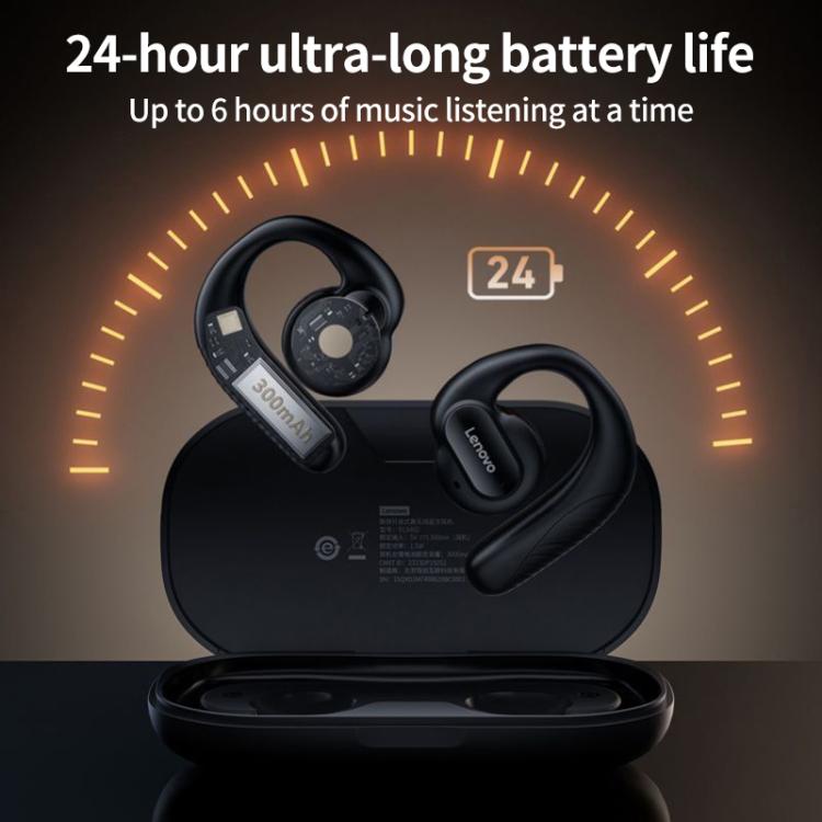 Lenovo TC3402 Dual Horn 360 Surround Sound Wireless BT 5.3 Earphones(White) - TWS Earphone by Lenovo | Online Shopping UK | buy2fix
