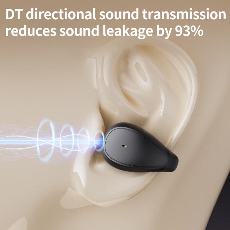 Lenovo TC3403 Open Ear Clip Type ENC True Wireless BT 5.3 Earphones(Black) - TWS Earphone by Lenovo | Online Shopping UK | buy2fix