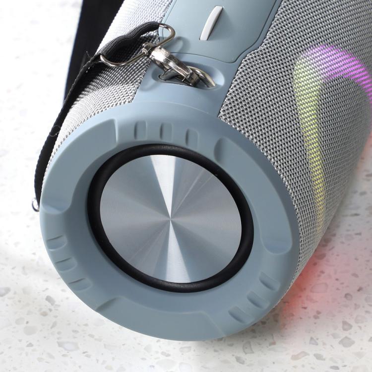 T&G TG676 30W Music Battle Drum Portable Strap Bluetooth Speaker with RGB Light(Camouflage) - Desktop Speaker by T&G | Online Shopping UK | buy2fix