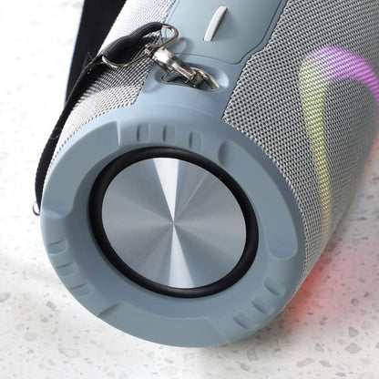 T&G TG676 30W Music Battle Drum Portable Strap Bluetooth Speaker with RGB Light(Camouflage) - Desktop Speaker by T&G | Online Shopping UK | buy2fix