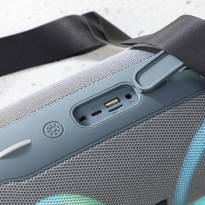 T&G TG676 30W Music Battle Drum Portable Strap Bluetooth Speaker with RGB Light(Camouflage) - Desktop Speaker by T&G | Online Shopping UK | buy2fix
