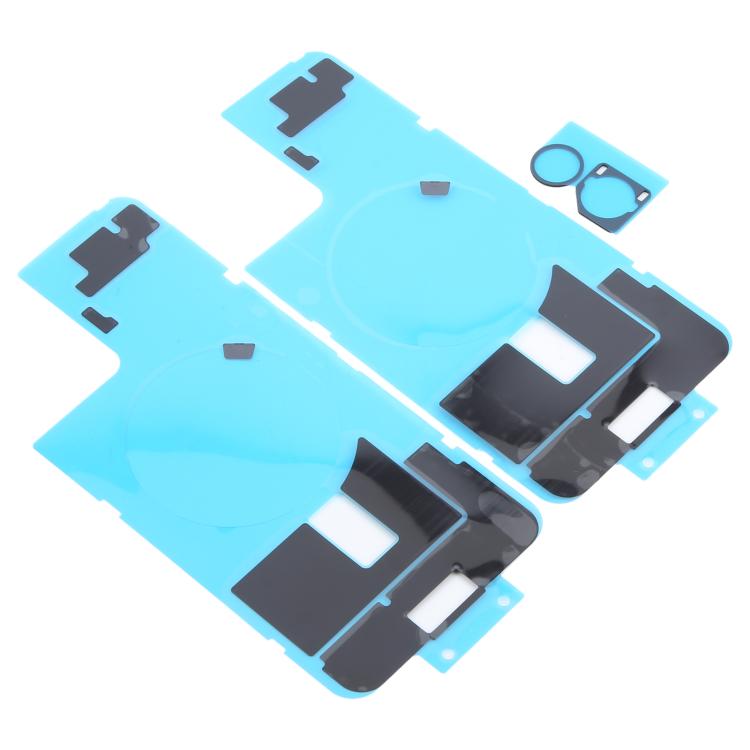 For iPhone 16 Plus 10pcs Back Cover Heat Sink Black Sticker with Back Camera Sponge Pads - Back Cover by buy2fix | Online Shopping UK | buy2fix