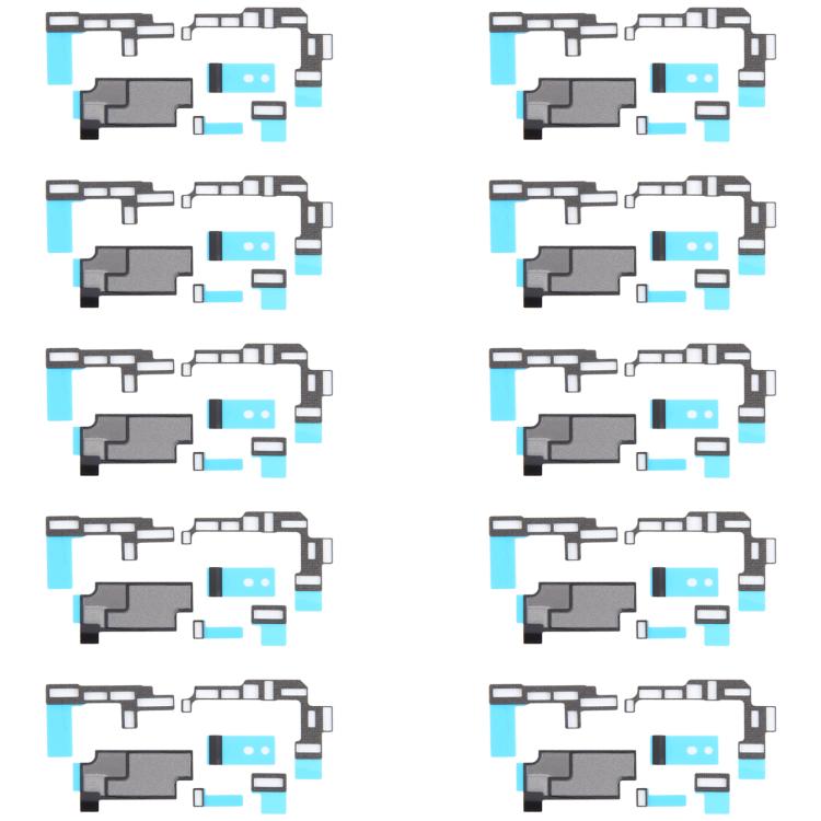 For iPhone 16 10sets Mainboard Heat Sink Sticker + FPC Sponge Foam Pads - Others by buy2fix | Online Shopping UK | buy2fix