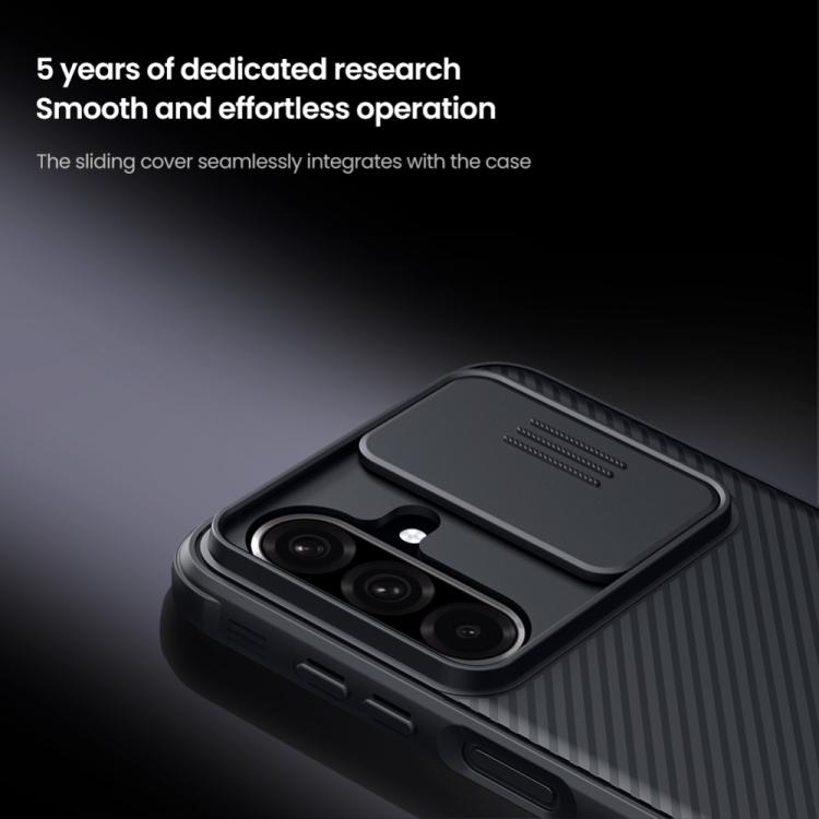 For Samsung Galaxy A26 5G NILLKIN Black Mirror Pro Series Camshield PC Phone Case(Black) - Galaxy Phone Cases by NILLKIN | Online Shopping UK | buy2fix
