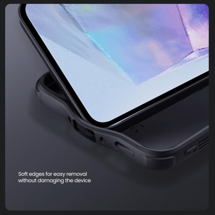 For Samsung Galaxy A56 5G NILLKIN Black Mirror Pro Series Camshield PC Phone Case(Black) - Galaxy Phone Cases by NILLKIN | Online Shopping UK | buy2fix