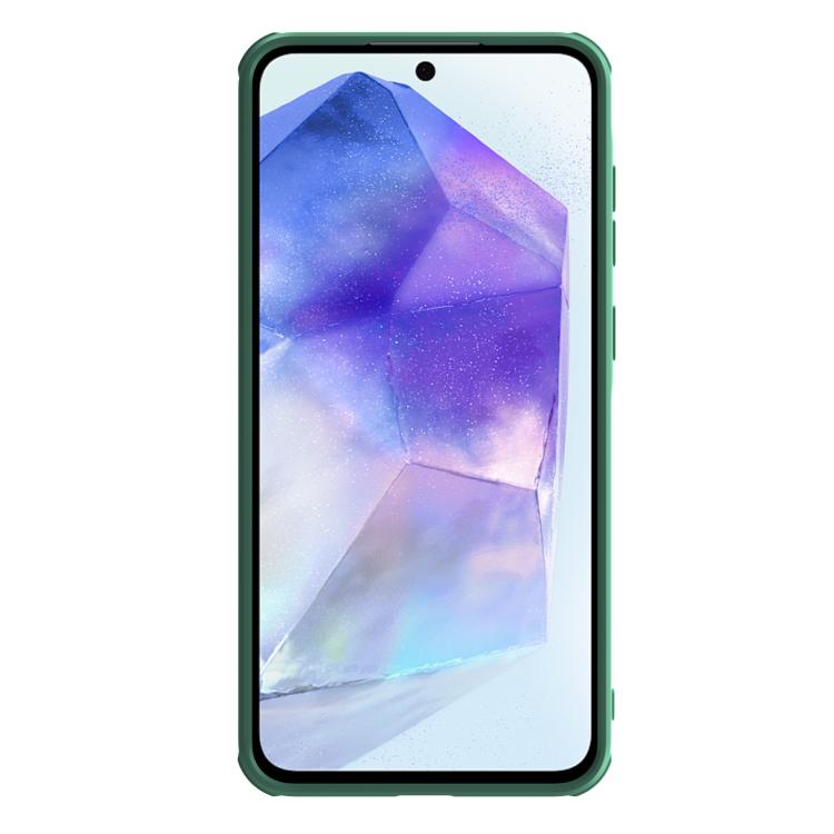 For Samsung Galaxy A56 5G NILLKIN Black Mirror Pro Series Camshield PC Phone Case(Green) - Galaxy Phone Cases by NILLKIN | Online Shopping UK | buy2fix