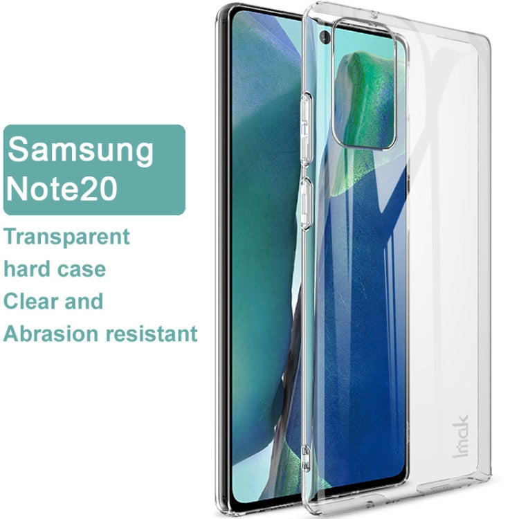 For Samsung Galaxy Note20 IMAK Wing II Wear-resisting Crystal Protective Case by imak