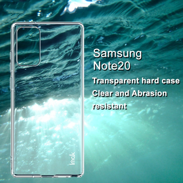 For Samsung Galaxy Note20 IMAK Wing II Wear-resisting Crystal Protective Case by imak