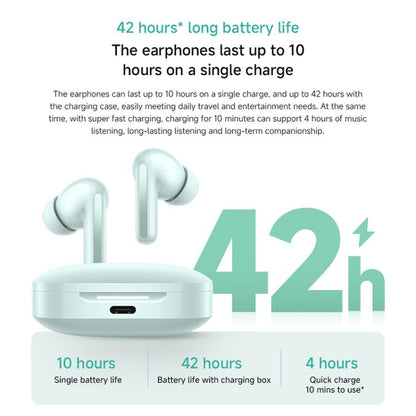 Xiaomi Redmi Buds 6 Active Noise Reduction Wireless Bluetooth Earphone(Green) - Bluetooth Earphone by Xiaomi | Online Shopping UK | buy2fix