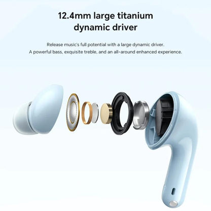 Xiaomi Redmi Buds 6 Lite Dual Microphone AI Call Wireless Bluetooth Earphone(Black) - Bluetooth Earphone by Xiaomi | Online Shopping UK | buy2fix