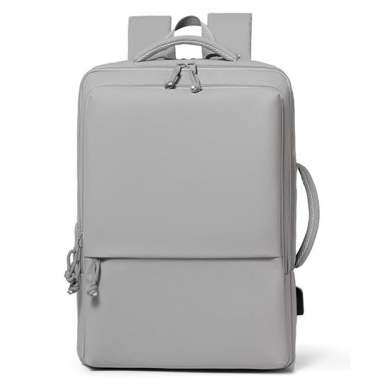 P960 Large Capacity Water Resistant Fashionable Backpack(Grey)
