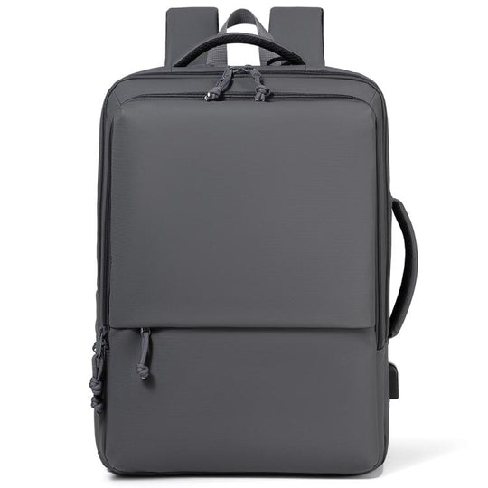 P960 Large Capacity Water Resistant Fashionable Backpack(Dark Grey)