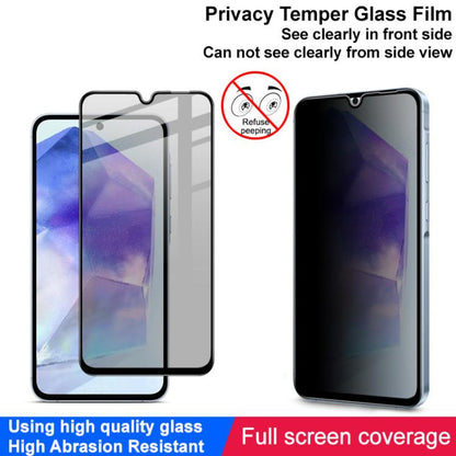 For Samsung Galaxy A26 5G imak HD Full Screen Privacy Tempered Glass Protective Film - Galaxy Tempered Glass by imak | Online Shopping UK | buy2fix