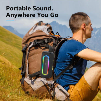 awei Y885 Portable Outdoor Bluetooth Speaker(Black) - Desktop Speaker by awei | Online Shopping UK | buy2fix