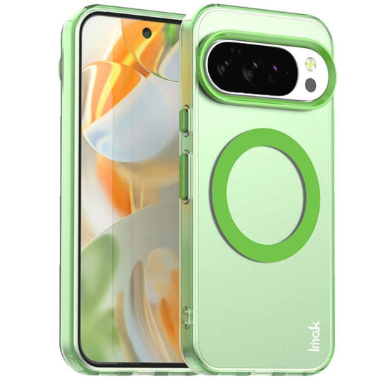 For Google Pixel 10 / Pixel 10 Pro IMAK Candy Series Shockproof MagSafe Phone Case(Green)