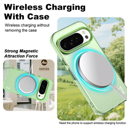 For Google Pixel 10 Pro XL IMAK Candy Series Shockproof MagSafe Phone Case(Green) - Google Cases by imak | Online Shopping UK | buy2fix
