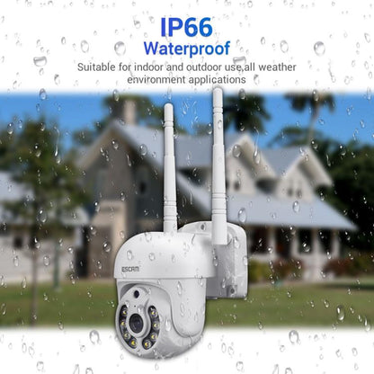 ESCAM WNK710 3MP HD Motion Detection WiFi Intelligent Dual-light Source Camera, AU Plug(White) - Wireless Camera by ESCAM | Online Shopping UK | buy2fix