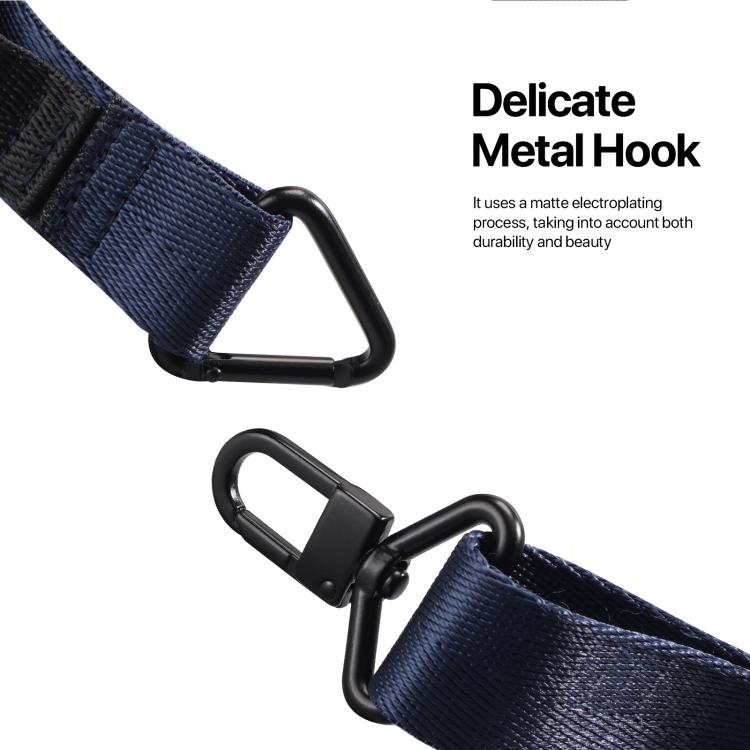 DUX DUCIS Outdoor Series Nylon Adjustable Crossbody Phone Lanyard(Blue) - Lanyards & Wrist Straps by DUX DUCIS | Online Shopping UK | buy2fix