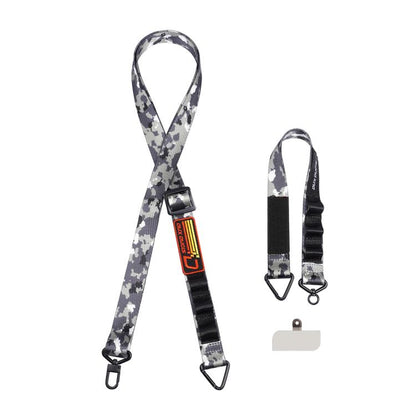 DUX DUCIS Outdoor Series Nylon Adjustable Crossbody Phone Lanyard(Camouflage Green) - Lanyards & Wrist Straps by DUX DUCIS | Online Shopping UK | buy2fix