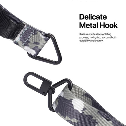 DUX DUCIS Outdoor Series Nylon Adjustable Crossbody Phone Lanyard(Camouflage Green) - Lanyards & Wrist Straps by DUX DUCIS | Online Shopping UK | buy2fix