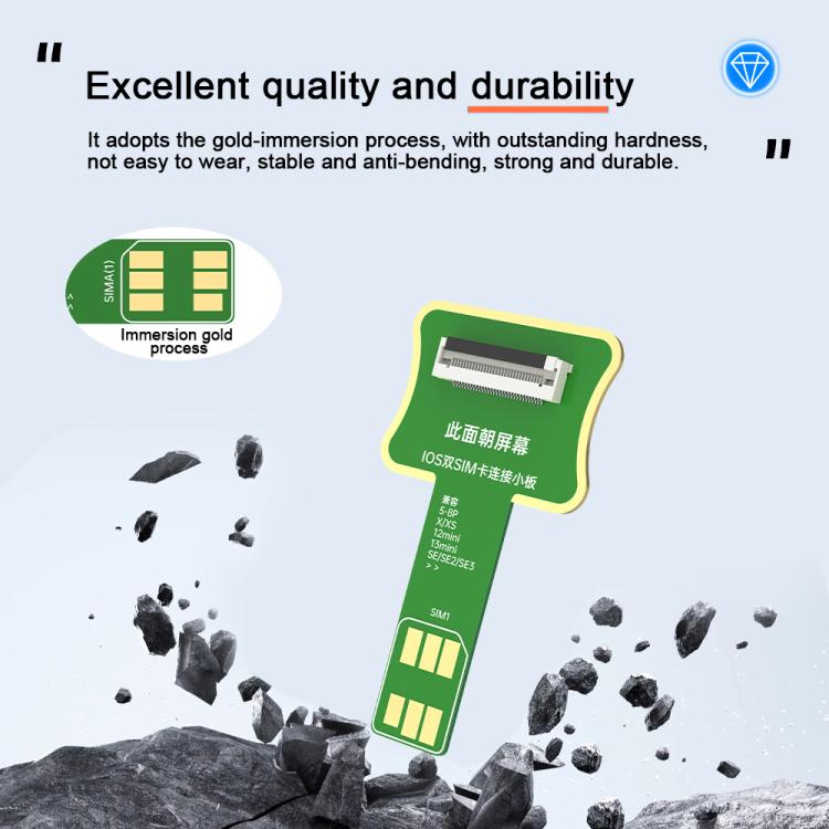 JCID V1S Pro / V1SE SIM Card Holder Testing Set for iPhone 5-16 / Android SIM + TF Card - Test Tools by JCID | Online Shopping UK | buy2fix
