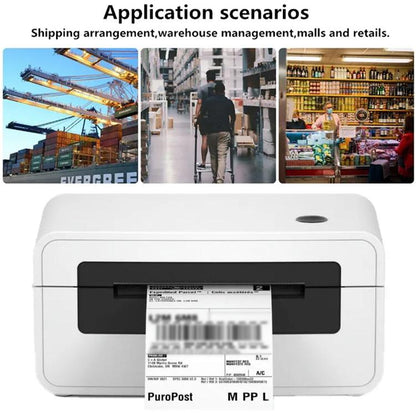 HPRT N41 Computer Version Express Electronic Waybill Printer, Plug:US Plug(White) - Receipt Printers by buy2fix | Online Shopping UK | buy2fix