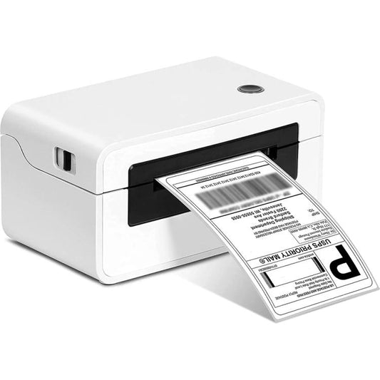 HPRT N41 Bluetooth Version Express Electronic Waybill Printer, Plug:UK Plug(White) - Receipt Printers by buy2fix | Online Shopping UK | buy2fix