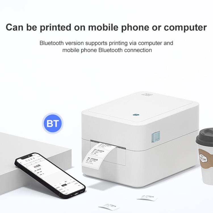 HPRT D35 Computer Version Express Electronic Waybill Printer, Plug:US Plug(White) - Printer by buy2fix | Online Shopping UK | buy2fix