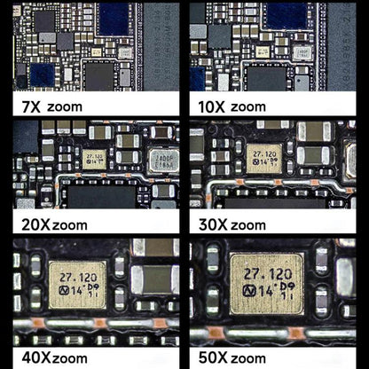 Mechanic Mic3 7X-50X CTV 0.45X Trinocular Stereo Microscope - Microscope Magnifier Series by MECHANIC | Online Shopping UK | buy2fix