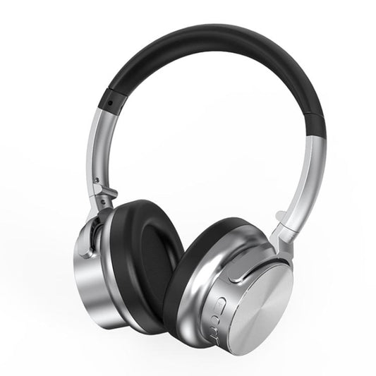 A53 Over-Ear Retro Metal ANC Active Noise Reduction Bluetooth Headset(Black) - Headset & Headphone by buy2fix | Online Shopping UK | buy2fix