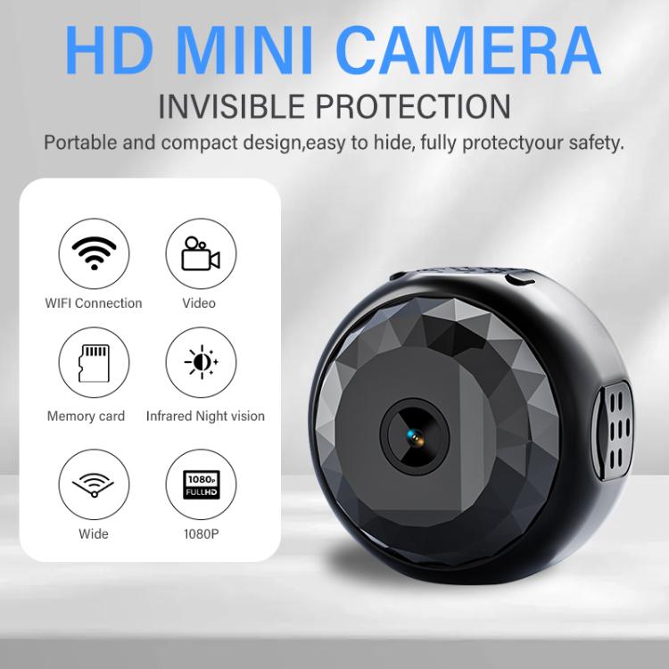 A13 1080P HD WiFi Mini Camera Supports Motion Detection(Black) - Mini Camera by buy2fix | Online Shopping UK | buy2fix