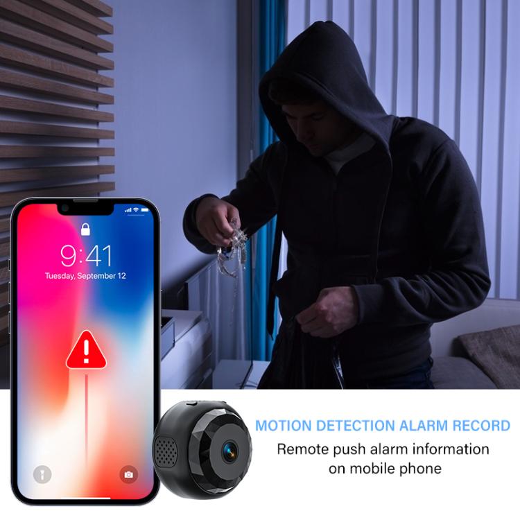 A13 1080P HD WiFi Mini Camera Supports Motion Detection(Black) - Mini Camera by buy2fix | Online Shopping UK | buy2fix