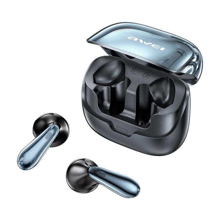 awei TA11 ANC Noise Reduction True Wireless Bluetooth Earphone(Black) - Bluetooth Earphone by awei | Online Shopping UK | buy2fix
