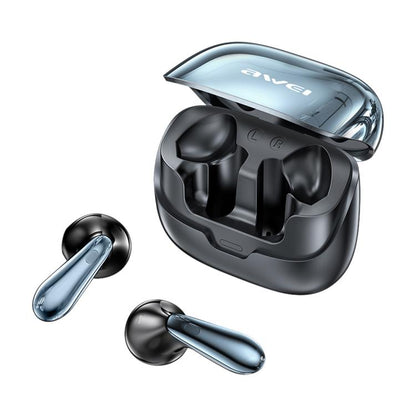awei TA11 ANC Noise Reduction True Wireless Bluetooth Earphone(Black) - Bluetooth Earphone by awei | Online Shopping UK | buy2fix