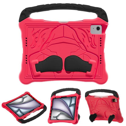 For iPad Air 11 2024 /  2025 Boxing Series Kickstand EVA Shockproof Tablet Case with Shoulder Strap(Red Black) - iPad Air 11 2025 / 2024 Cases by buy2fix | Online Shopping UK | buy2fix