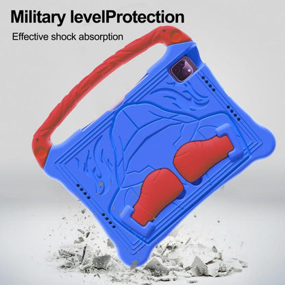 For iPad 2025 / 2022 Boxing Series Kickstand EVA Shockproof Tablet Case with Shoulder Strap(Blue Red) - iPad 2025 / 2022 Cases by buy2fix | Online Shopping UK | buy2fix