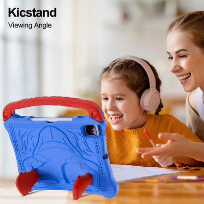 For iPad 2025 / 2022 Boxing Series Kickstand EVA Shockproof Tablet Case with Shoulder Strap(Blue Red) - iPad 2025 / 2022 Cases by buy2fix | Online Shopping UK | buy2fix