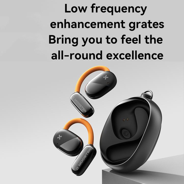 Dmooster D72 OWS Ear-Mounted ANC Noise Reduction Bluetooth Earphones(White) - Bluetooth Earphone by D MOOSTER | Online Shopping UK | buy2fix