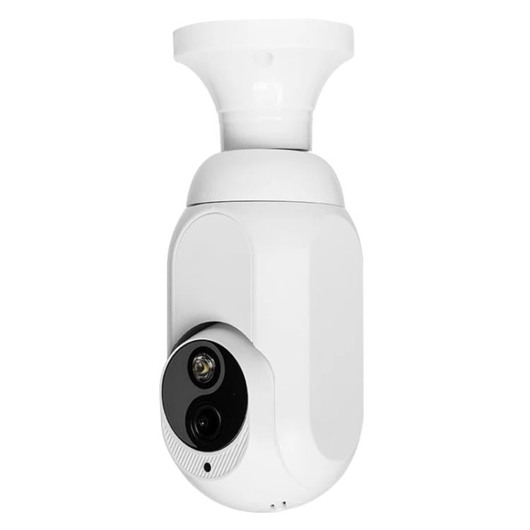 1080P Bulb Type WiFi Surveillance Camera Support Night Vision & Two-way Intercom & Motion Detection(White) - Light Bulb Camera by buy2fix | Online Shopping UK | buy2fix