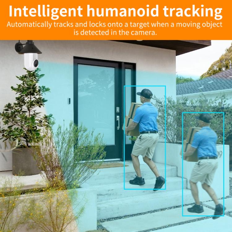 1080P Bulb Type WiFi Surveillance Camera Support Night Vision & Two-way Intercom & Motion Detection(White) - Light Bulb Camera by buy2fix | Online Shopping UK | buy2fix