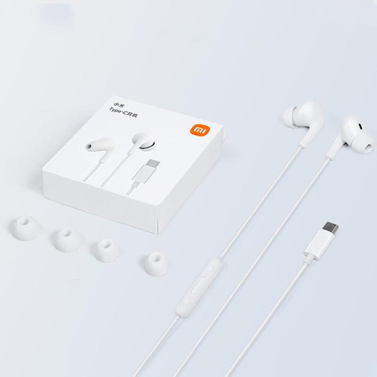 Xiaomi Mijia Type-C Interface In-Ear Wired Earphone, Length:1.25m(White) - Type-C Earphone by Xiaomi | Online Shopping UK | buy2fix