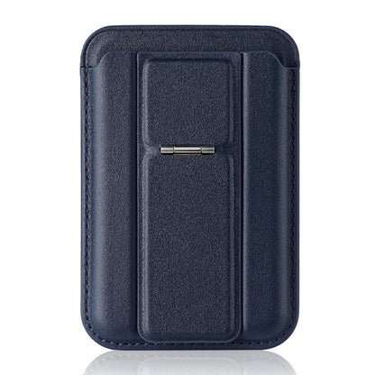 Large Capacity MagSafe Card Bag with Holder(Dark Blue) - Adhesive Card Holders by buy2fix | Online Shopping UK | buy2fix