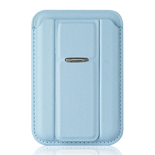 Large Capacity MagSafe Card Bag with Holder(Light Blue) - Adhesive Card Holders by buy2fix | Online Shopping UK | buy2fix