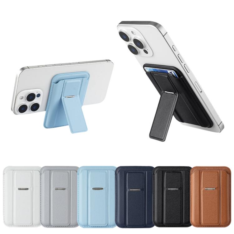 Large Capacity MagSafe Card Bag with Holder(Grey) - Adhesive Card Holders by buy2fix | Online Shopping UK | buy2fix