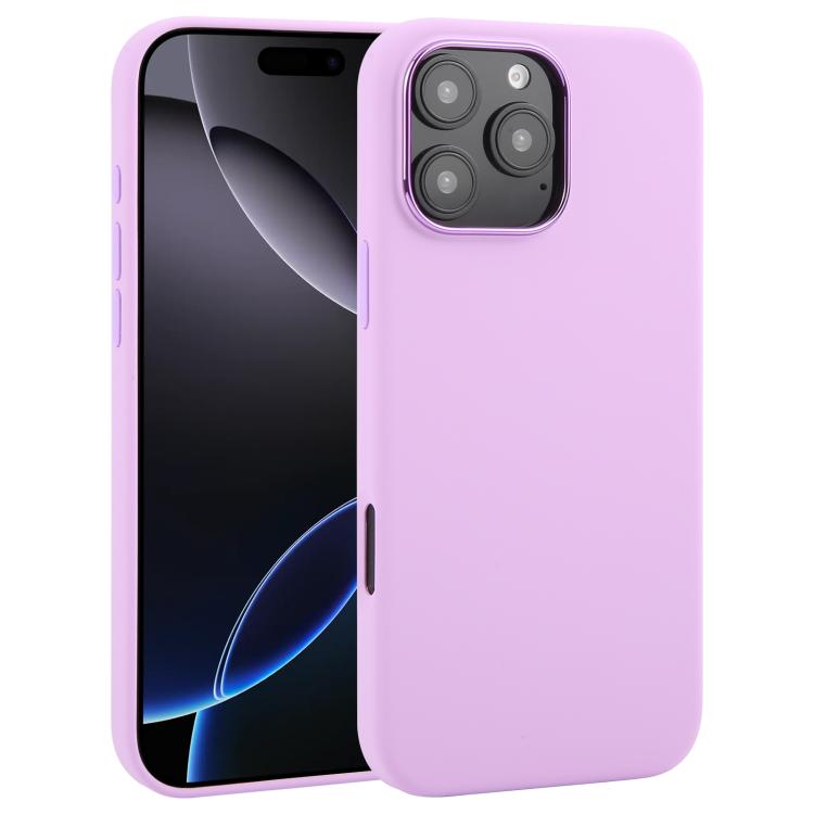 For iPhone 16 Pro Max DFANS DESIGN MagSafe Magnetic Silicone Phone Case(Purple) by DFANS DESIGN