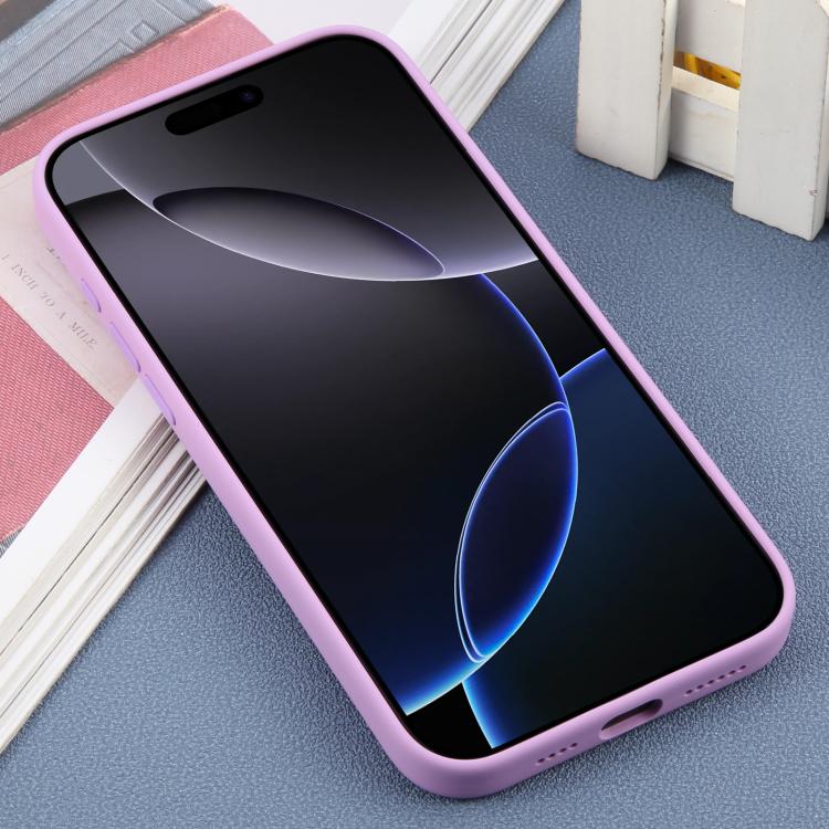 For iPhone 16 Pro Max DFANS DESIGN MagSafe Magnetic Silicone Phone Case(Purple) by DFANS DESIGN