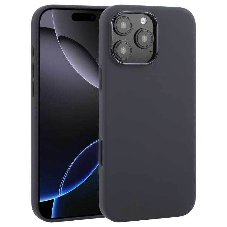 For iPhone 16 Pro Max DFANS DESIGN MagSafe Magnetic Silicone Phone Case(Black) by DFANS DESIGN