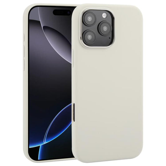 For iPhone 16 Pro Max DFANS DESIGN MagSafe Magnetic Silicone Phone Case(Antique White) by DFANS DESIGN