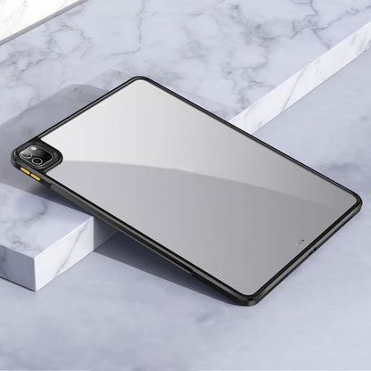 For iPad Pro 11 2022 / 2021 / 2020 TPU + PC Anti-fall Transparent Protective Tablet Case(Black) - iPad Pro 11 (2022/2021) Cases by buy2fix | Online Shopping UK | buy2fix