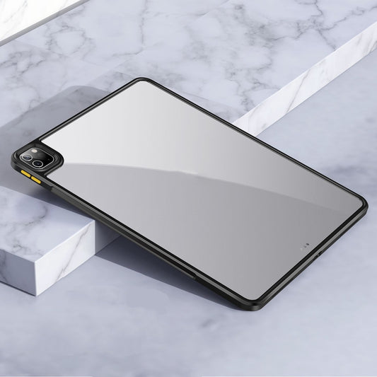 For iPad Pro 11 2022 / 2021 / 2020 TPU + PC Anti-fall Transparent Protective Tablet Case(Black) - iPad Pro 11 (2022/2021) Cases by buy2fix | Online Shopping UK | buy2fix